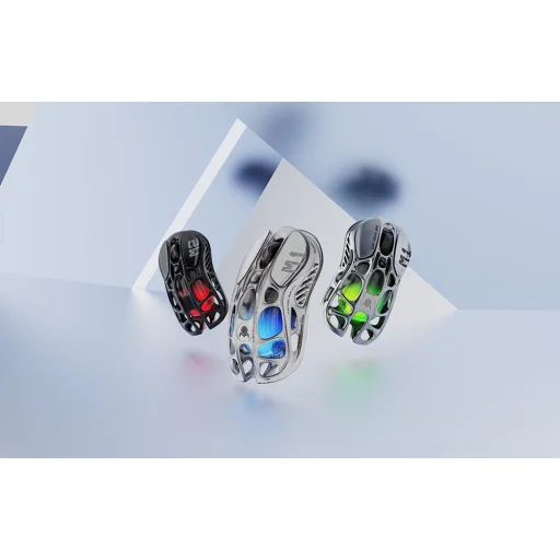 GravaStar Mercury M1 Pro Vezeték nélküli Gaming Egér Gunmetal Szürke - 9