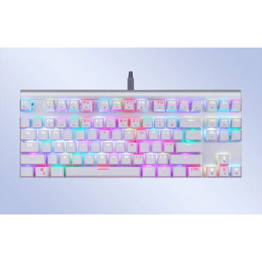 Motospeed CK101 Mechanikus játékbillentyűzet RGB (fehér) - 5