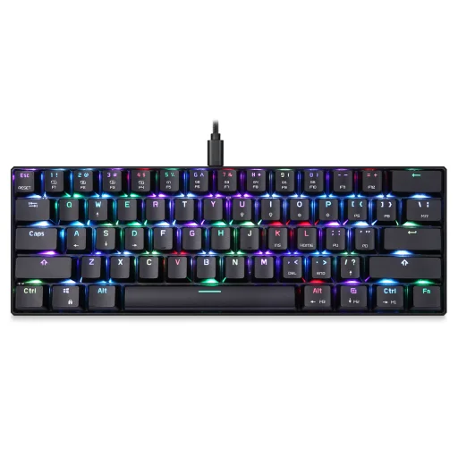 Motospeed CK61 Mechanikus játékbillentyűzet RGB - 1