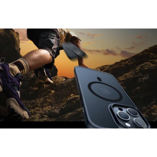 Torras Guardian-Mag tok iPhone 15 Pro-hoz (fekete) - 3