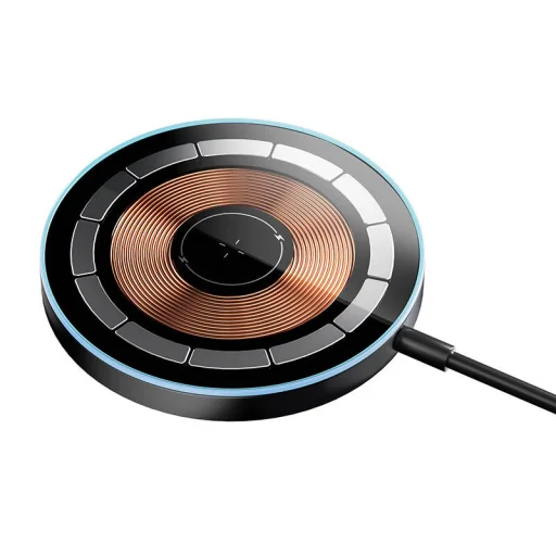 Vezeték nélküli töltő Toocki TWXC-YJ01 15W (fekete) - 1