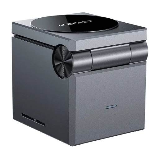 Vezeték nélküli töltő 3 az 1-ben, Acefast, E18, 15W (fém szürke) - 2