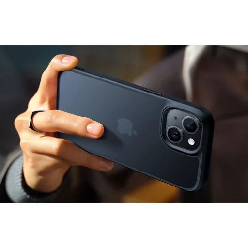 Torras Guardian tok iPhone 15-höz (fekete) - 2