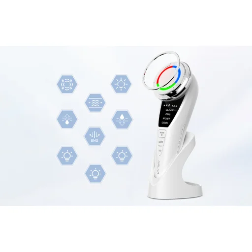 ANLAN 01-ADRY15-001 Ultrahangos arcmasszírozó fényterápiával - 4