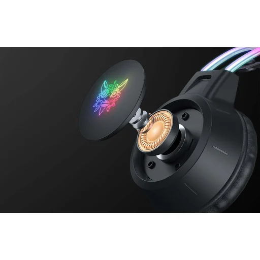 ONIKUMA X15 PRO Gaming fejhallgató Macska (Fekete) - 4