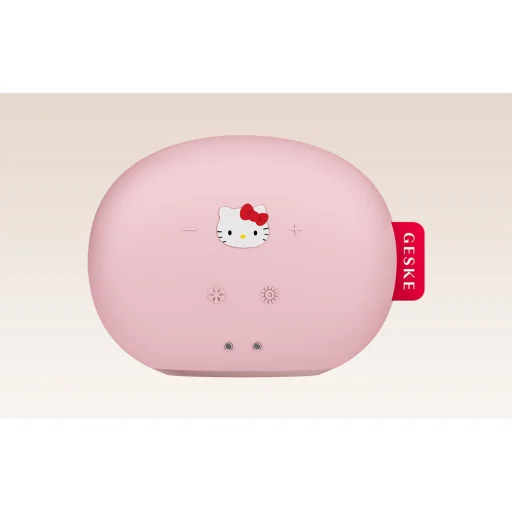 Geske 8 az 1-ben Hello Kitty Szónikus arcmasszírozó Cool & Warm móddal (rózsaszín) - 10