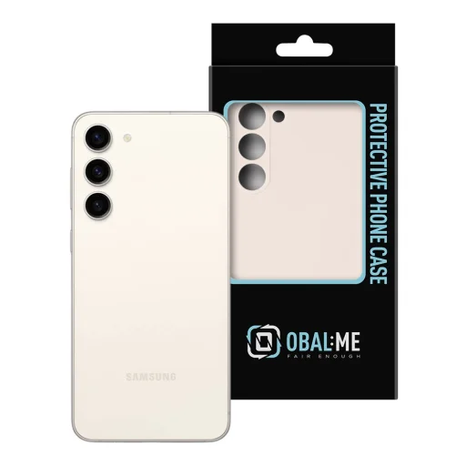 OBAL:ME Matt TPU tok Samsung Galaxy S23 Bézs - 3