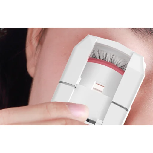 ANLAN 04-AJMJ14-001 Elektromos fűtött szempilla-göndörítő (fehér) - 4