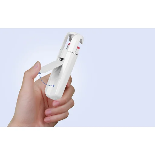 ANLAN 04-AJMJ14-001 Elektromos fűtött szempilla-göndörítő (fehér) - 5