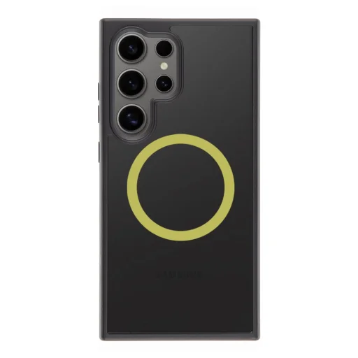 Tactical MagForce Hyperstealth 2.0 tok Samsung Galaxy S24 Ultra Fekete/Sárga - 1