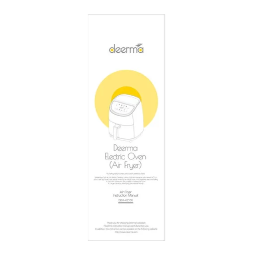 Deerma KZ100 légfritőz, 1000W - 7