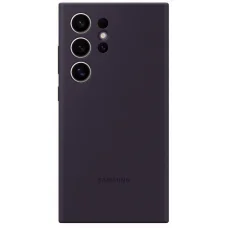 EF-PS928TEE Samsung Silicone tok Galaxy S24 Ultra számára Sötét Ibolya