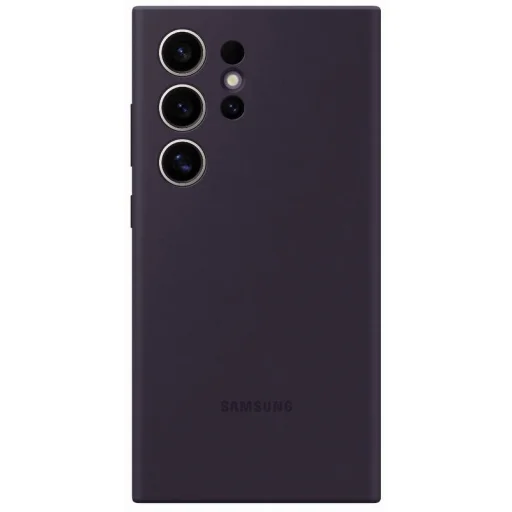 EF-PS928TEE Samsung Silicone tok Galaxy S24 Ultra számára Sötét Ibolya - 1