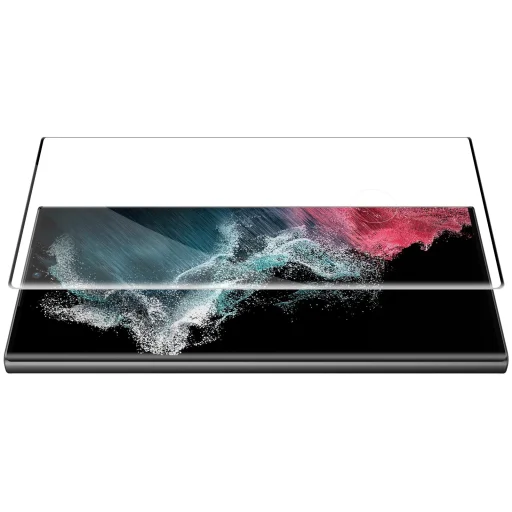 Nillkin Tempered Glass 3D CP+ MAX Fekete Samsung Galaxy S23 Ultra üvegfólia - 5