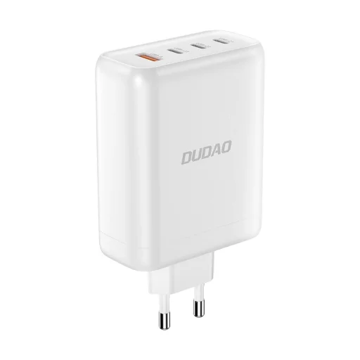 GaN Dudao A140EU USB-A / 3xUSB-C PD 140W töltő - fehér - 1