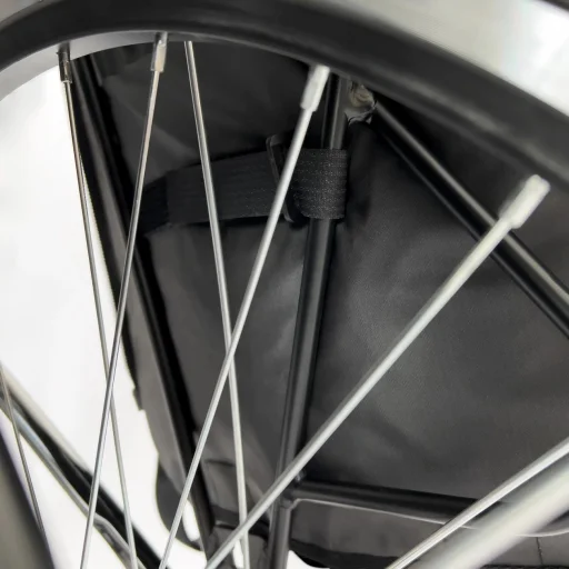 Wozinsky biciklis táska, dupla hátizsák 2 az 1-ben 30L fekete (WBB30BK) - 10