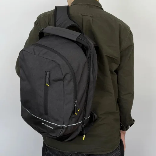 Wozinsky biciklis táska, dupla hátizsák 2 az 1-ben 30L fekete (WBB30BK) - 12