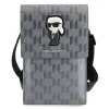 Karl Lagerfeld Bag KLWBSAKHPKG fliptok - ezüst Saffiano Monogram Ikonik thumbnail