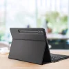 Dux Ducis Bluetooth Keyboard tok (TK Series) Samsung Tab S9 Plus / S9 FE Plus - Fekete thumbnail
