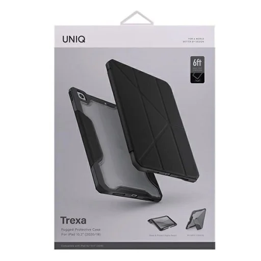Uniq Trexa tok iPad 10.2'' 2021/2020/2019 - fekete - 8