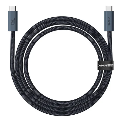Baseus Flash gyorstöltő kábel USB-C, 240W, 1m (fekete) - 2