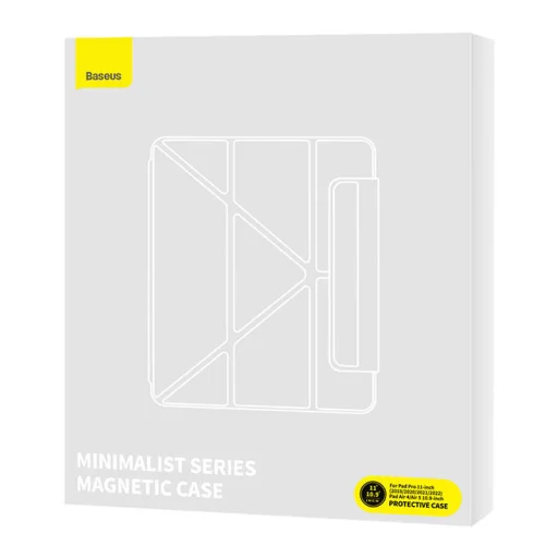 Baseus Minimalist mágneses fliptok iPad Air4/Air5 10.9″/iPad Pro 11″ (rózsaszín) - 4