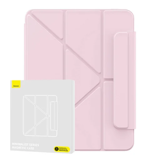 Baseus Minimalist mágneses fliptok iPad Air4/Air5 10.9″/iPad Pro 11″ (rózsaszín) - 1