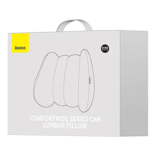 Baseus ComfortRide Series Selyem autós derékpárna (kék) - 8