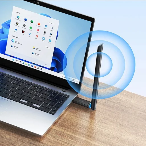 Baseus BS-OH173 650Mb/s 5 GHz USB hálózati kártya - fekete - 6