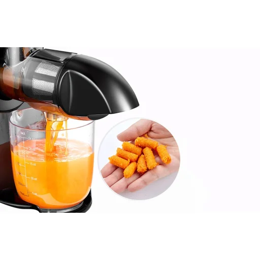  Lassú gyümölcsprés AMZCHEF 1501-WT (Fehér) - 4