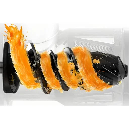  Lassú gyümölcsprés AMZCHEF 1501-WT (Fehér) - 6