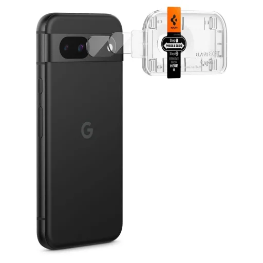 Spigen Optik.tR EZ Fit Kamera Védő Google Pixel 8A-hoz - 2 db üvegfólia - 10