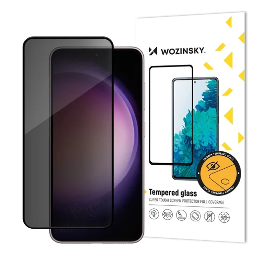Wozinsky Privacy Glass edzett üveg spy-ellenes szűrővel Samsung Galaxy S24+ üvegfólia - 1