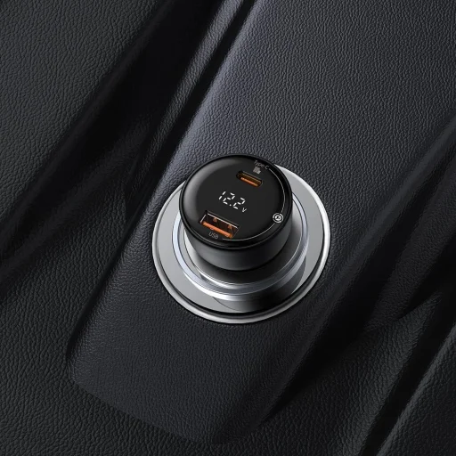 Baseus Superme gyors autós töltő USB / USB Type C 100W PPS Quick Charge Power Delivery fekete (CCZX-01) - 12