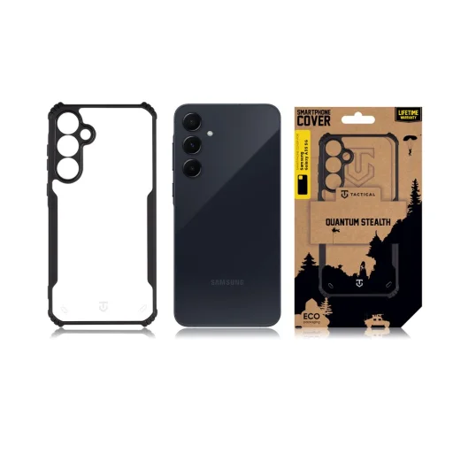Tactical Quantum Stealth Samsung Galaxy A35 5G tok Clear/Black - 3