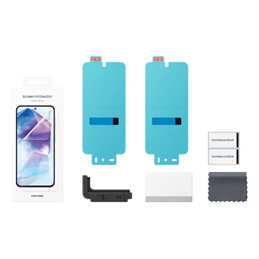 EF-UA556CTE Samsung Protection Film Galaxy A55 5G átlátszó üvegfólia - 2