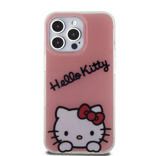 Hello Kitty IML Daydreaming Logo tok iPhone 13 Pro Pink - 3