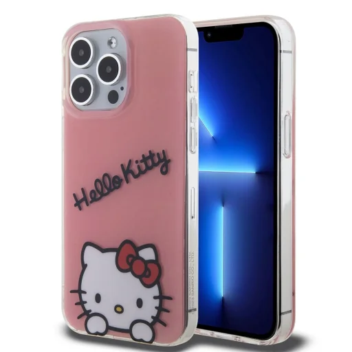 Hello Kitty IML Daydreaming Logo tok iPhone 13 Pro Pink - 1