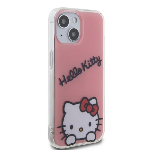 Hello Kitty IML Daydreaming Logo tok iPhone 15 Pink - 4