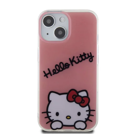 Hello Kitty IML Daydreaming Logo tok iPhone 15 Pink - 3