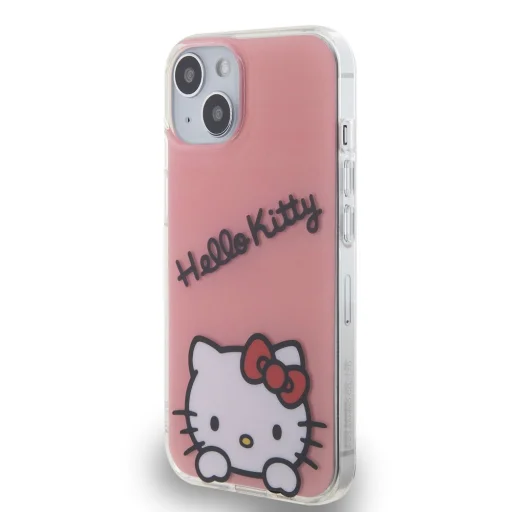 Hello Kitty IML Daydreaming Logo tok iPhone 13 Pink - 2