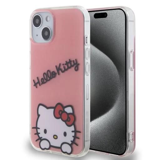 Hello Kitty IML Daydreaming Logo tok iPhone 13 Pink - 1