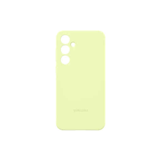 EF-PA556TME Samsung Szilikon tok Galaxy A55 5G-hez Lime - 3