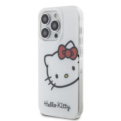 Hello Kitty IML Head Logo tok iPhone 13 Pro White - 2