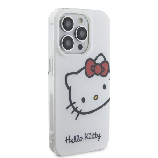 Hello Kitty IML Head Logo tok iPhone 13 Pro White - 4