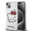Hello Kitty IML Fej Logo Tok iPhone 15 Fehér thumbnail