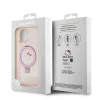 Hello Kitty IML Ringstand Csillogó Kitty Fej Logó MagSafe tok iPhone 15 Pink thumbnail