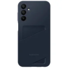 EF-OA156TBE Samsung kártyatartós tok Galaxy A15 4G/5G kék-fekete
