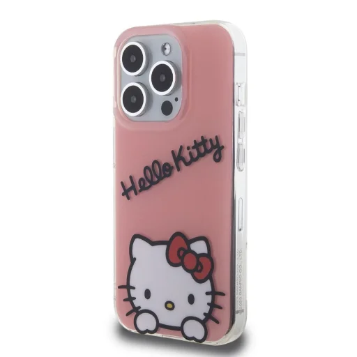Hello Kitty IML Daydreaming Logo tok iPhone 15 Pro Pink - 2