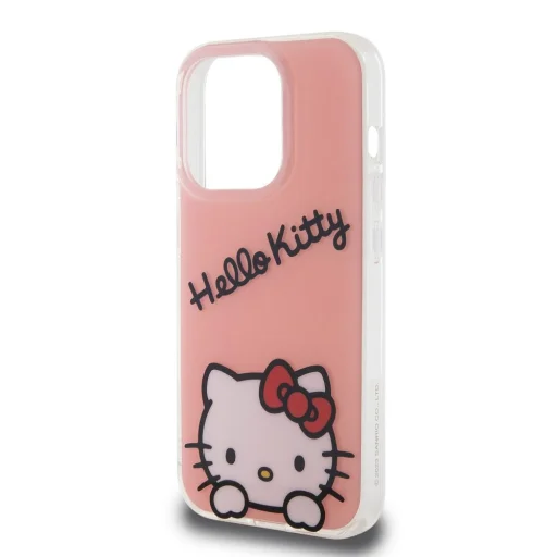 Hello Kitty IML Daydreaming Logo tok iPhone 15 Pro Pink - 5